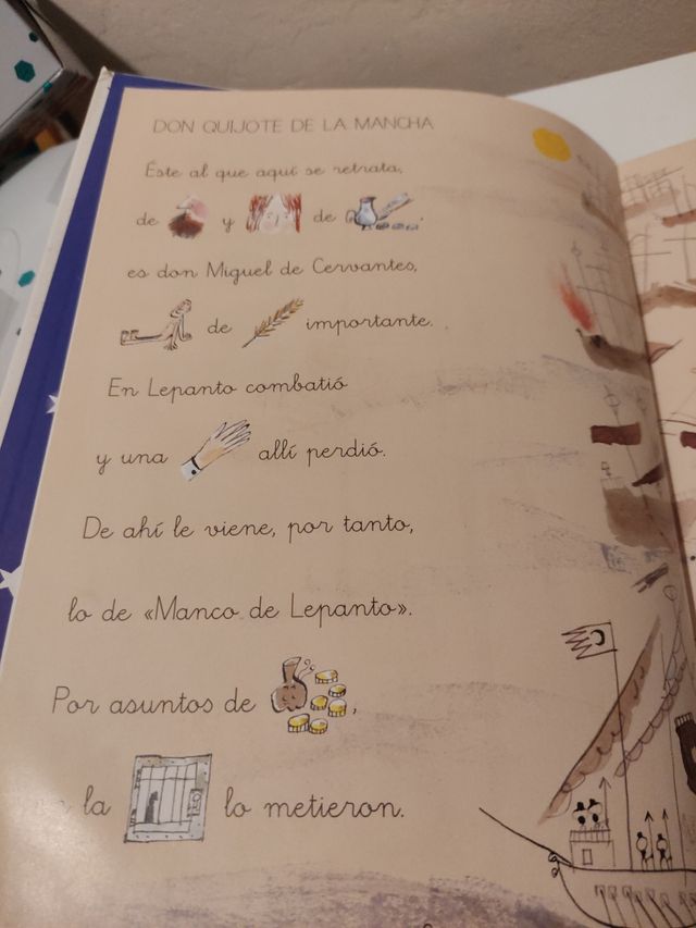 Don Quijote de la Mancha (pictogramas)