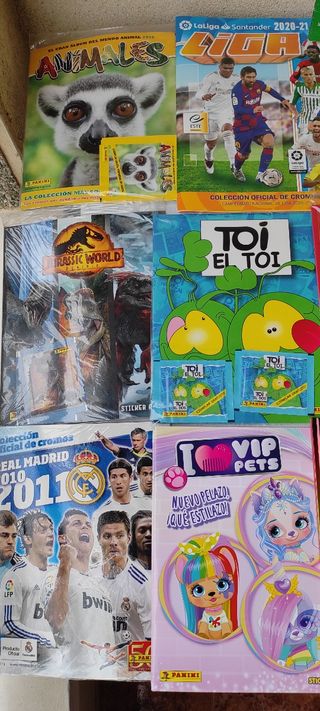 Álbumes vacíos. Solos o lotes, de 3€ a 10€