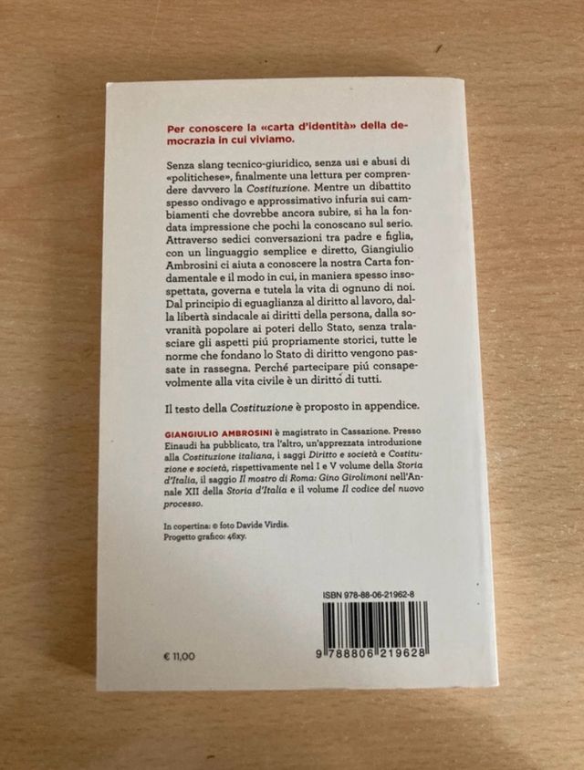 La costituzione spiegata a mia figlia