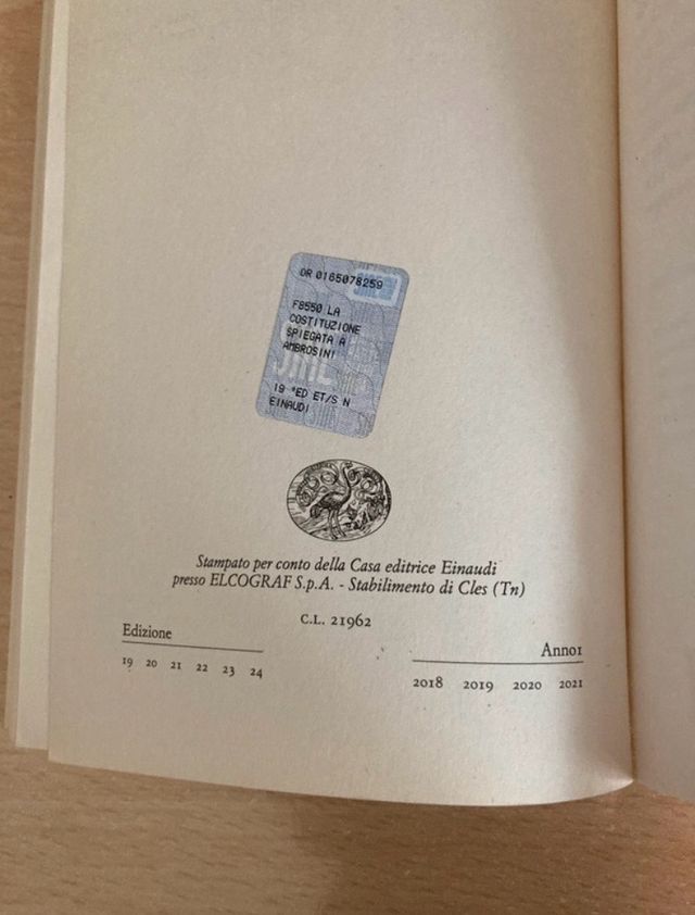 La costituzione spiegata a mia figlia