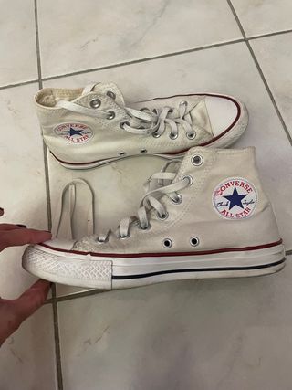 scarpe Converse AllStar donna bianche