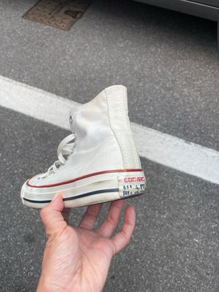 scarpe Converse AllStar donna bianche
