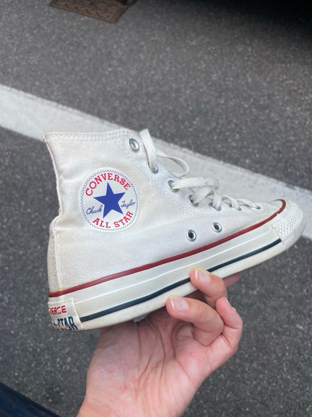 scarpe Converse AllStar donna bianche