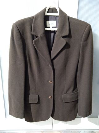 Chaqueta blazer lana mujer 