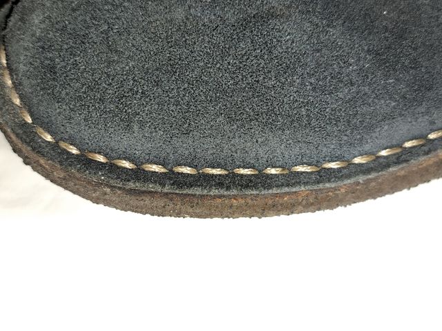 scarpe polacchine 42 blu suola e gomma