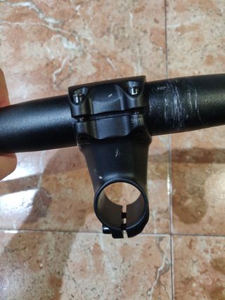 Manillar bicicleta descenso