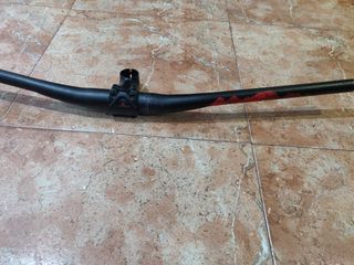 Manillar bicicleta descenso