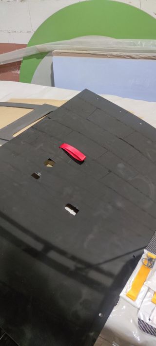 Abarth Paneles Puerta tipo Biposto + tirador