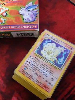 Cartas Pokémon 1999 Mazos temáticos