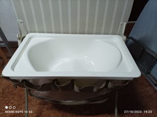 Bañera-cambiador bebé