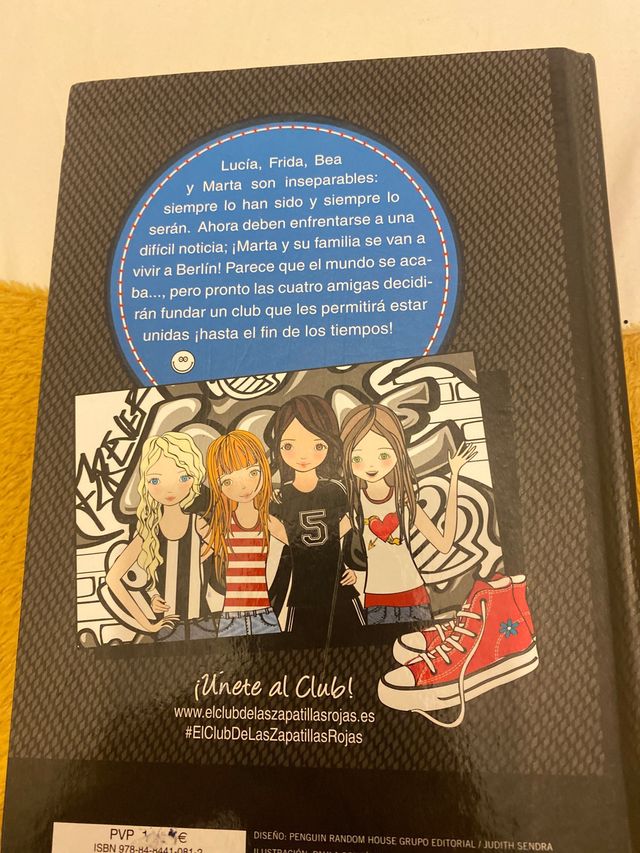 Libro Zapatillas Rojas