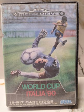 JUEGO MEGA DRIVE  WORLD CUP ITALIA 90