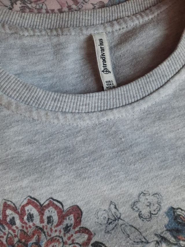 Sudadera sin capucha gris