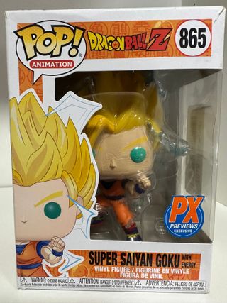 Funko Dragon Ball Z Super Saiyan Goku con Energía