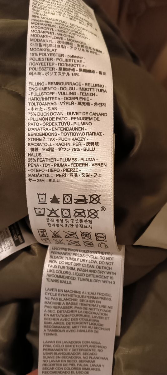 Parka /plumífero/Levis 