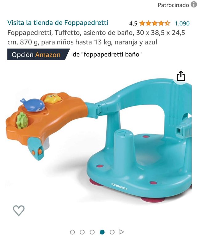 Asiento de baño (Foppapedretti)