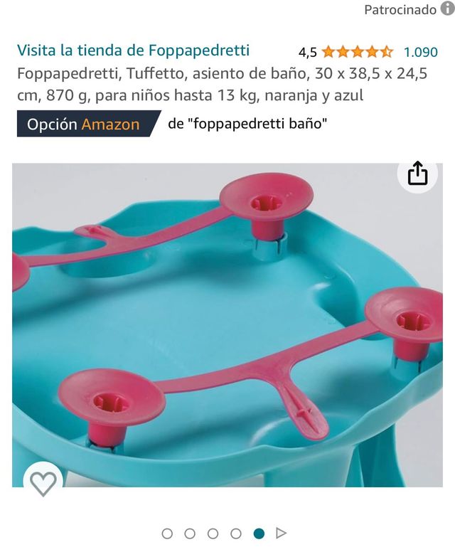 Asiento de baño (Foppapedretti)