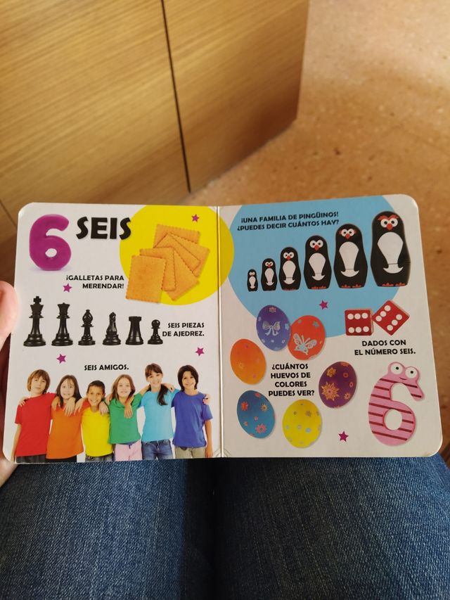 Los números libro infantil 