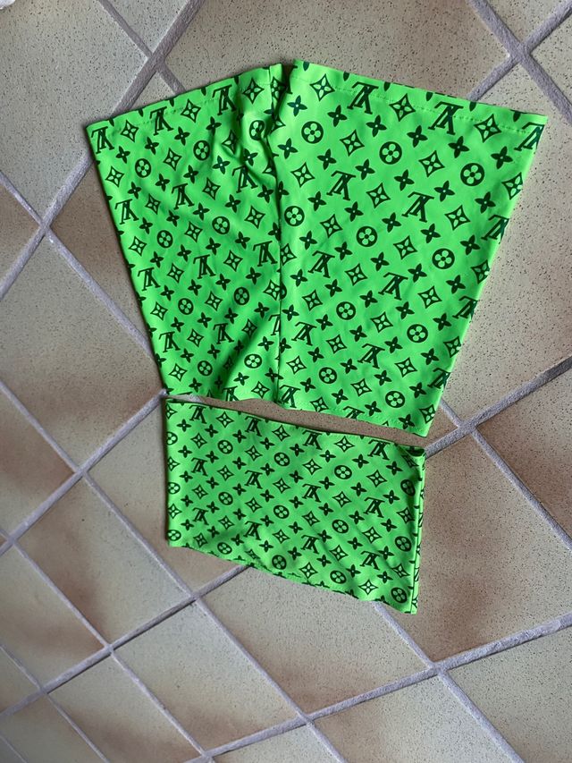 conjunto hecho a mano lv