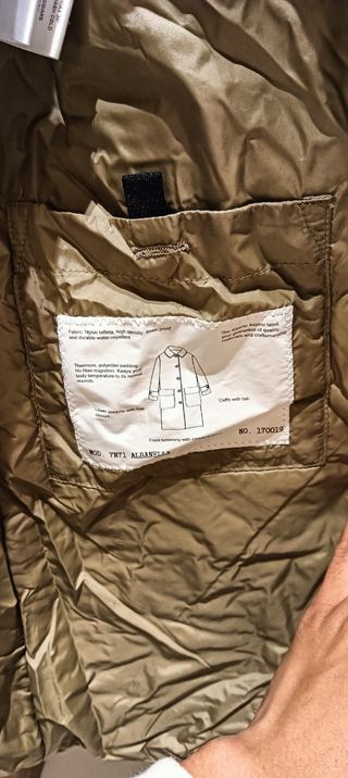 Parka Fina de entretiempo 