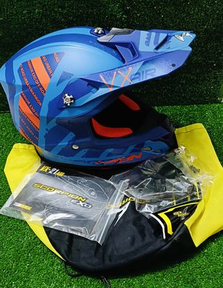 Talla S.  Casco tope gama  Scorpion vx21 Air