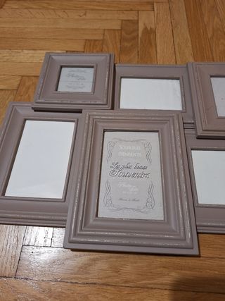 Set 6 cornici shabby chic
