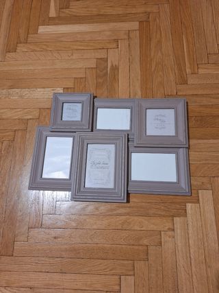 Set 6 cornici shabby chic