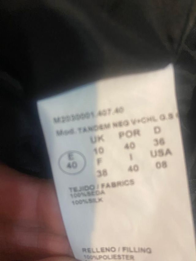 Vestido de fiesta de Pronovias.