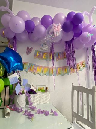 Decoración con globos