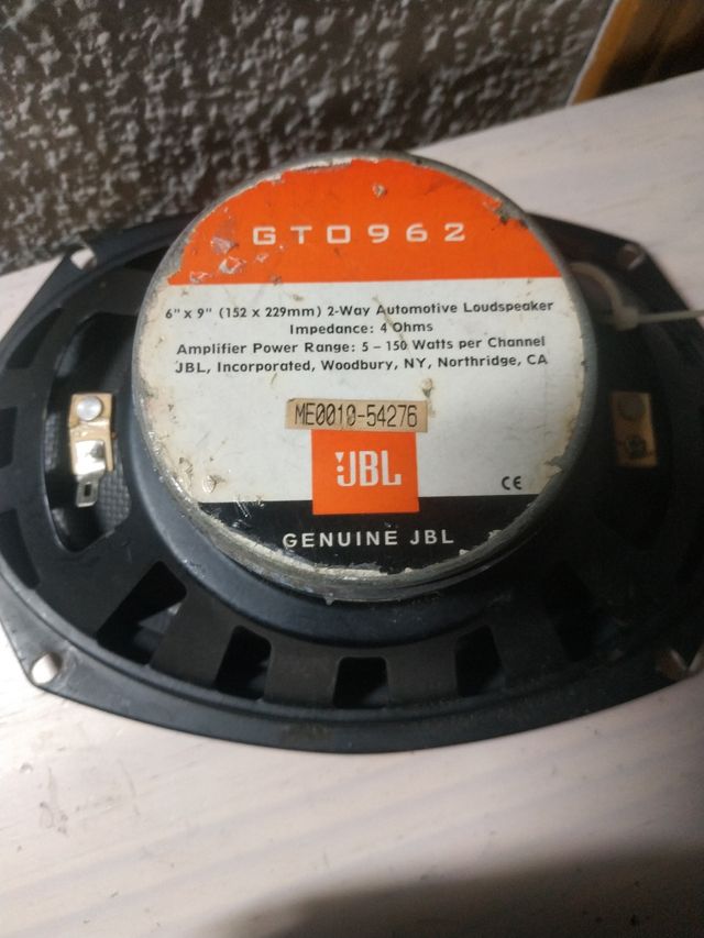 Altoparlanti JBL modello GTO 962 da 150 Watt