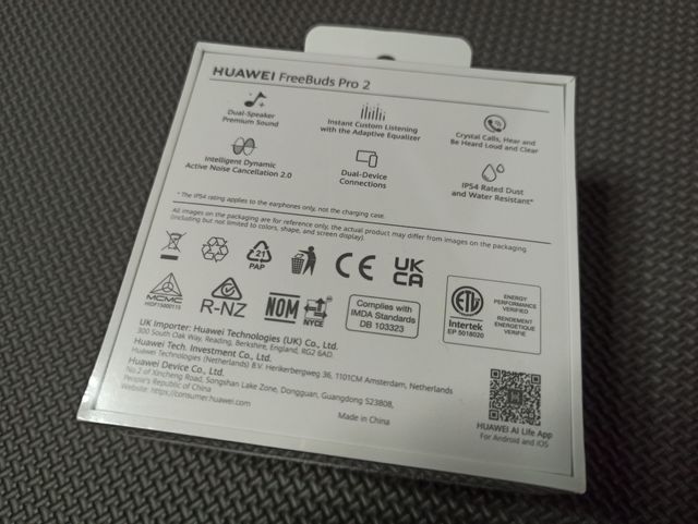 Auriculares HUAWEI FreeBuds Pro 2