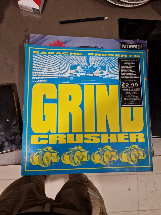 Grindcrusher -The Earache disco Sampler