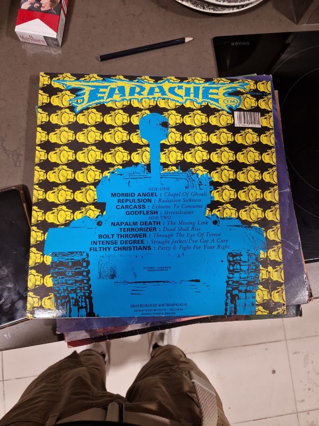 Grindcrusher -The Earache disco Sampler