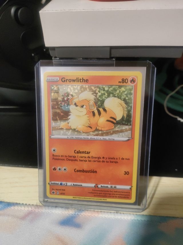 Carta Pokemon Growlithe