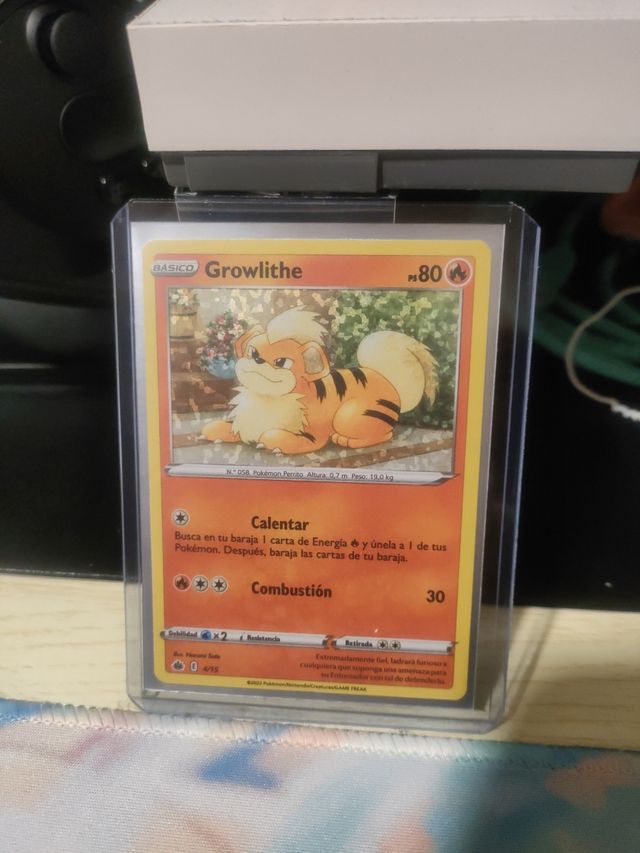 Carta Pokemon Growlithe