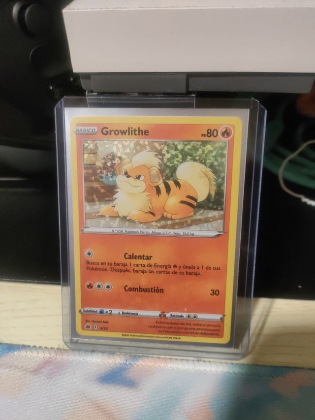 Carta Pokemon Growlithe