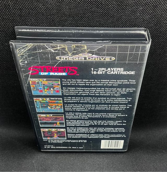 STREET OF RAGE SEGA MEGA DRIVE