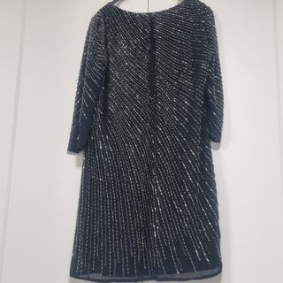 Vestido abalorios Mango 