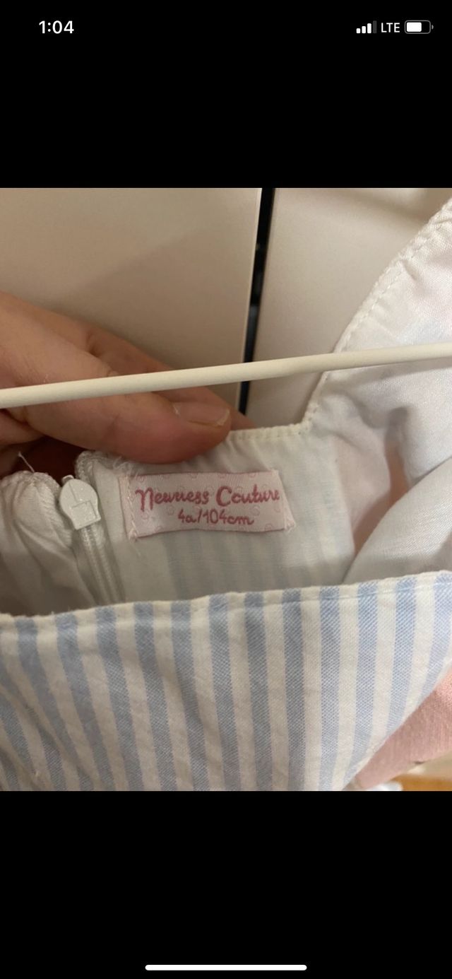 vestido ocasion especial niña 4 años