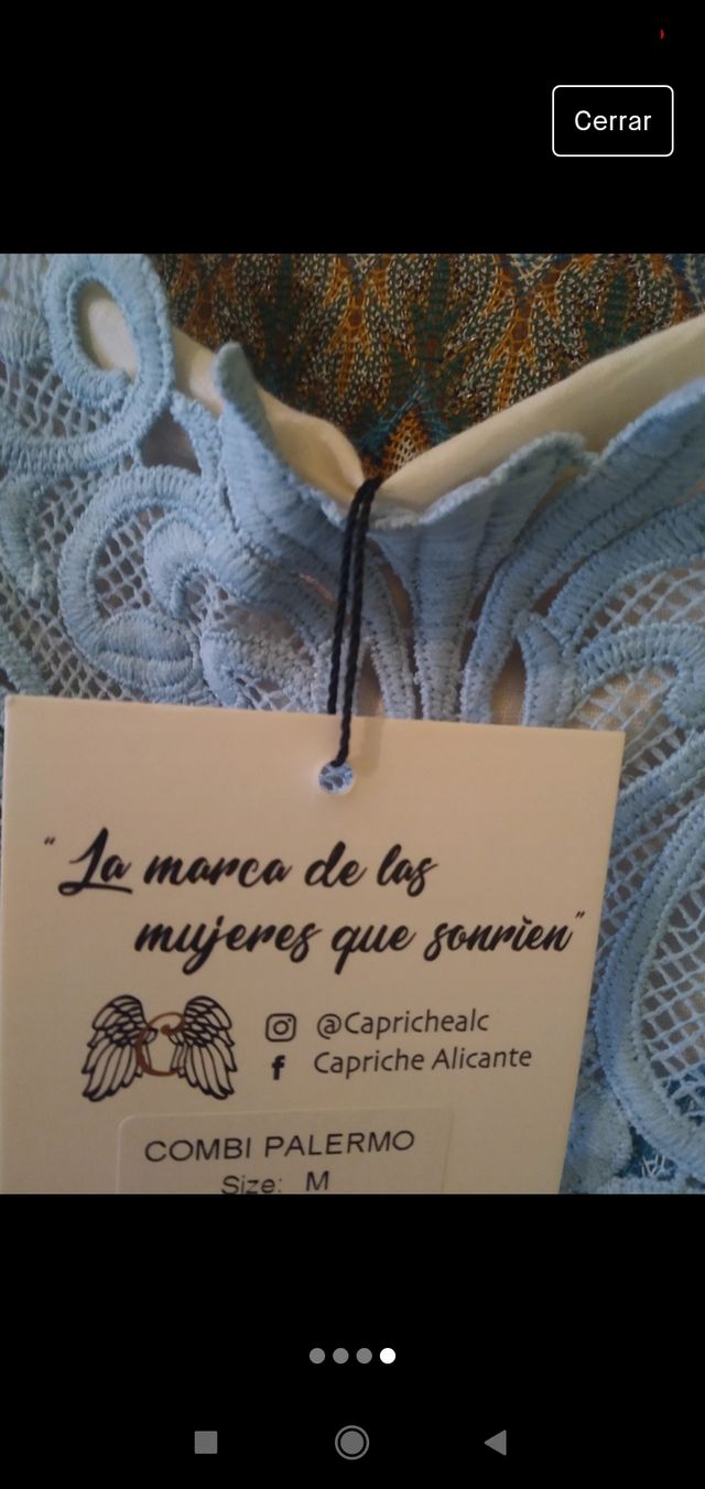 Vestido combi Palermo Caótica