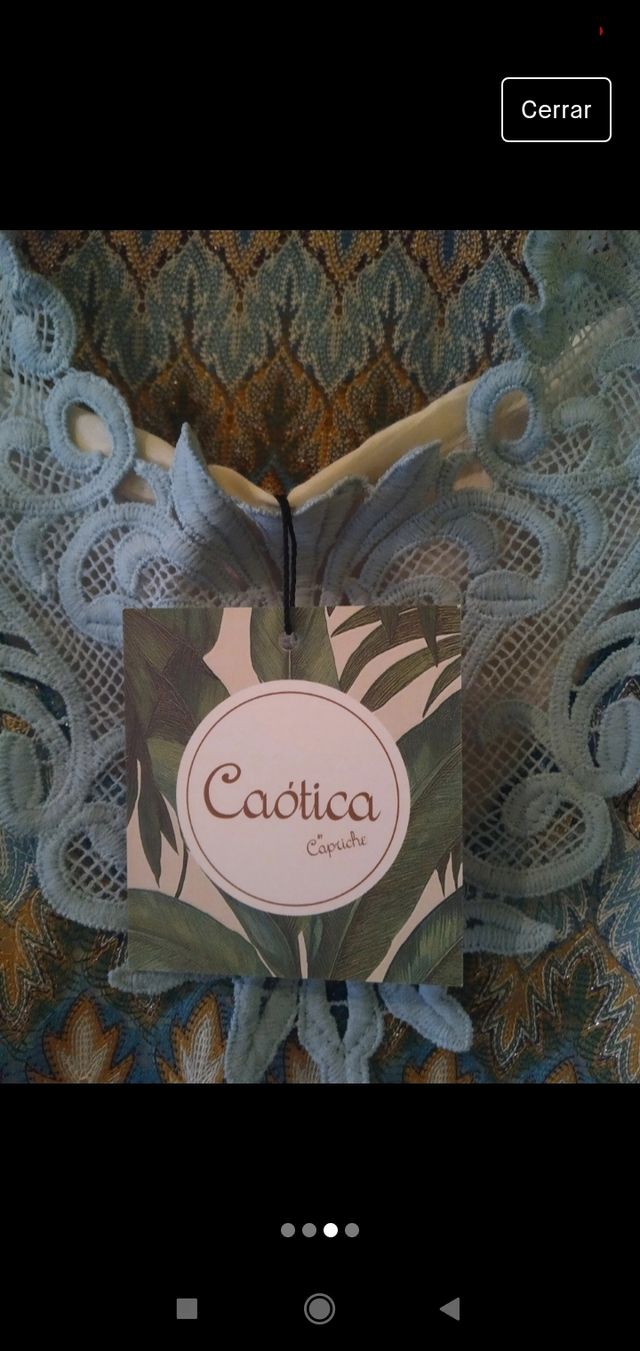 Vestido combi Palermo Caótica