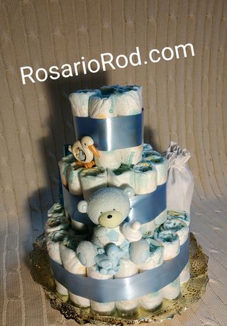 Tarta de pañales bebé DESDE