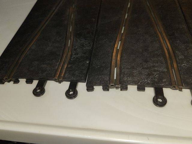 Restringimento della pista Scalextric