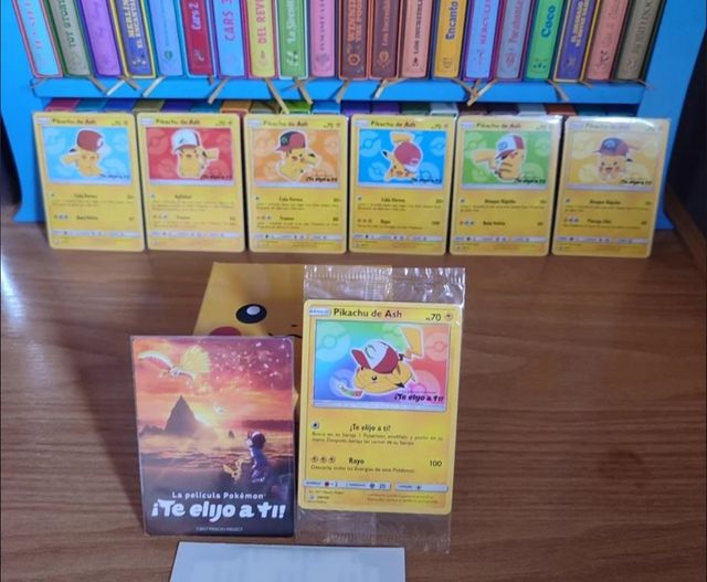 Colección completa Pokémon te elijo a ti