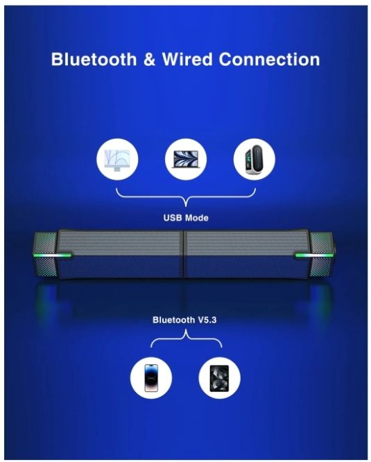 Jeecoo M20 Altavoces para computadora