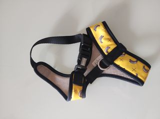 Arnés, collar perro talla M marca FuzzYard