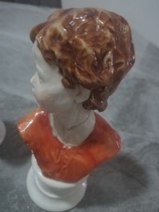 2 busti in porcellana