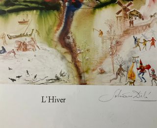 Salvador Dali - L’Hiver