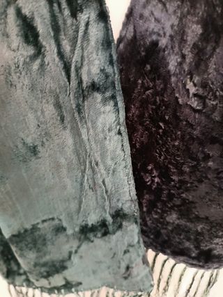 Pañuelo bufanda terciopelo 