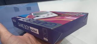 Nintendo Game Boy Pocket Silver Carton Jap